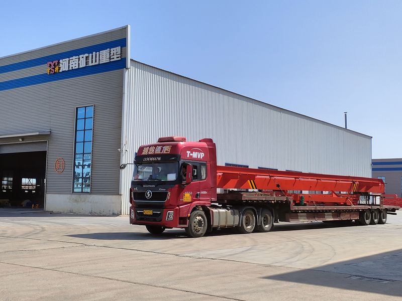 電動葫蘆門式起重機(jī)  MHxh10t—14m 外懸3.5/1.5m 制作完成，發(fā)往青海交付客戶使用
